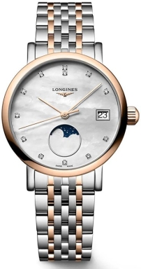 Часы Longines Elegant Collection Moonphase L4.330.5.87.7