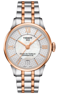Часы Tissot Chemin Des Tourelles Powermatic 80 Helvetic Pride Lady T099.207.22.118.01