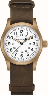 Часы Hamilton Khaki Field Mechanical Bronze H69459510