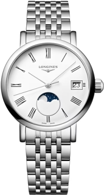 Часы Longines Elegant Collection Moonphase L4.330.4.11.6