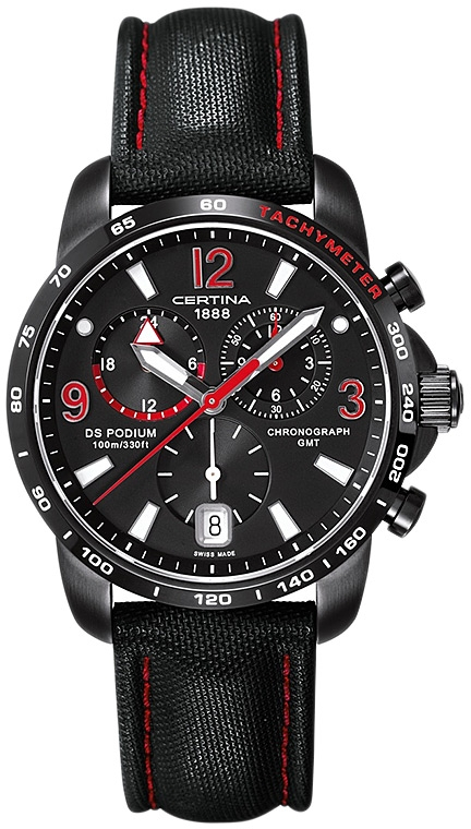 Certina ds podium chronograph gmt hotsell
