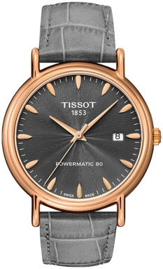 Часы Tissot Carson Powermatic 80 18K Gold T907.407.76.081.00